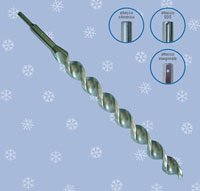 SPECIAL DRILL BIT FOR ICE DRILLING